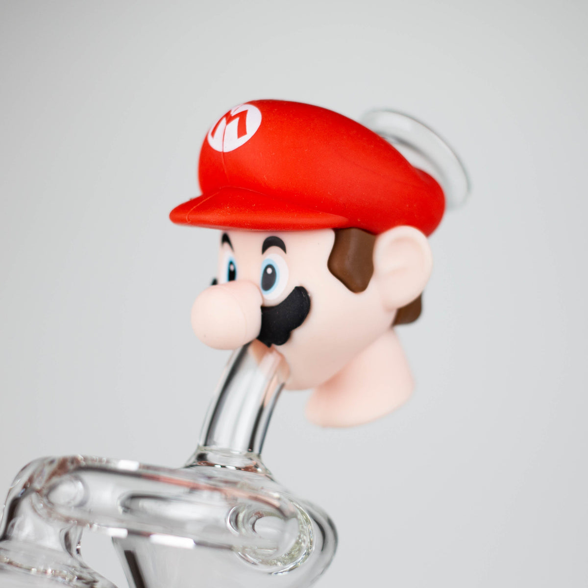 8 Inch Mario Themed Glass Bong 