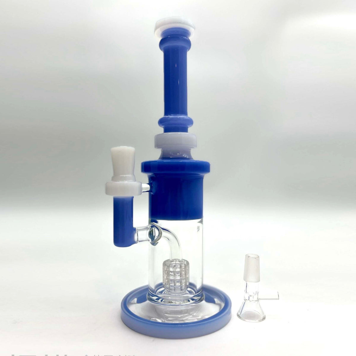 10 Inch Matrix Diffuser Glass Bong with bowl piece for herb