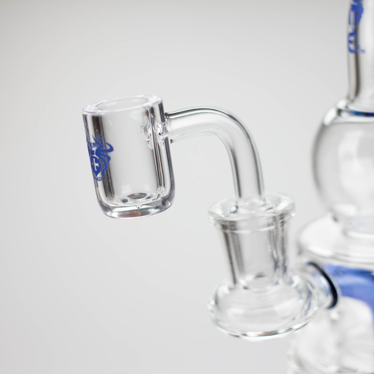 Quartz Banger for the 7 Inch Mini Dab Rig Hybrid by XTREME Glass