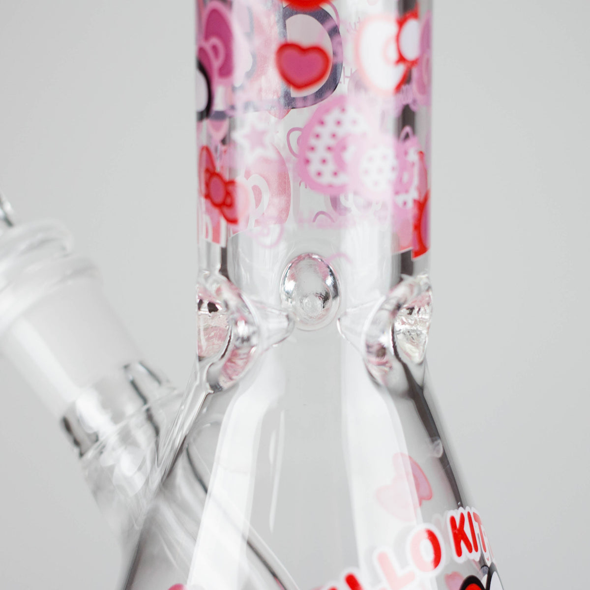 Mini Hello Kitty Bong with Ice Catcher