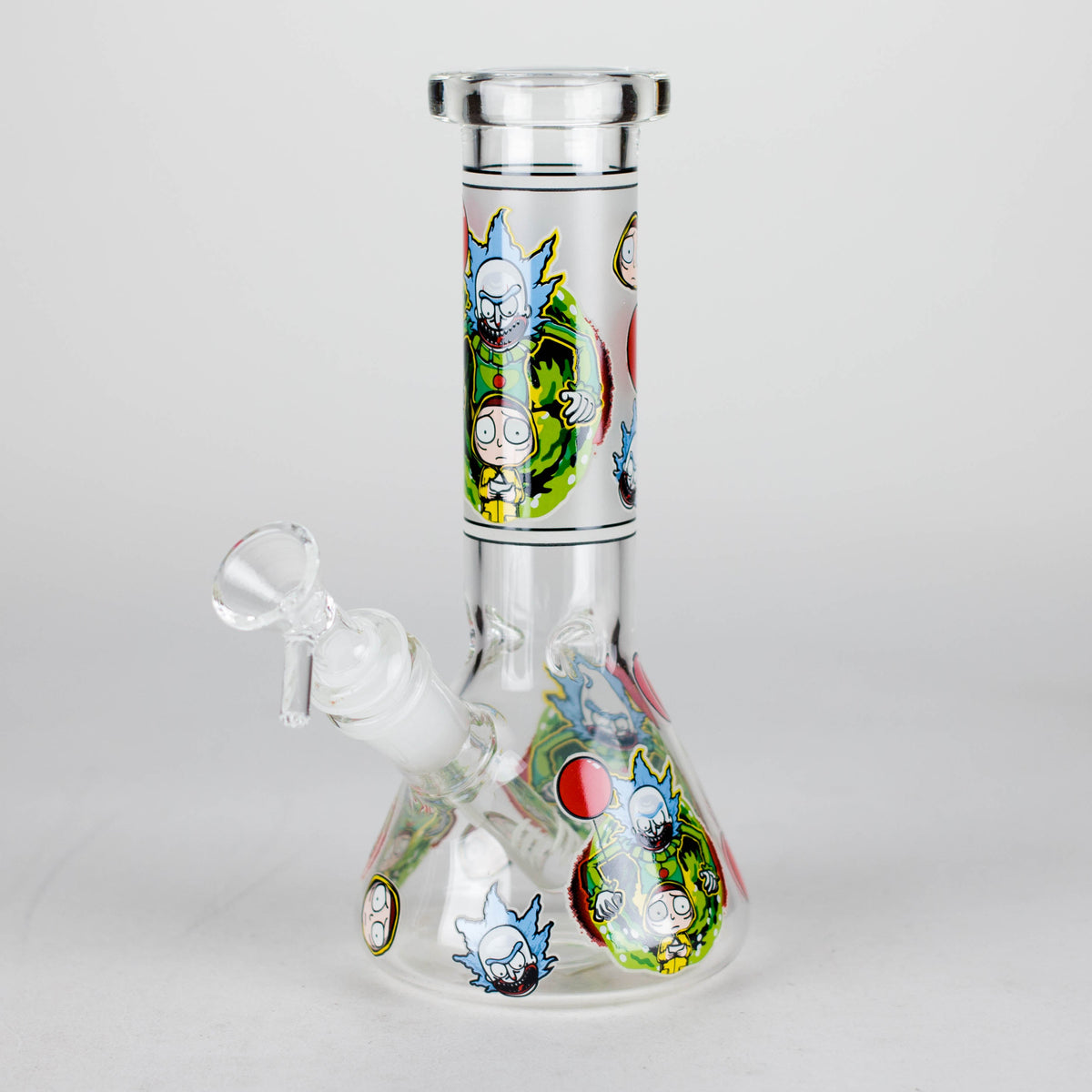 Rick And Morty Clown Beaker Bong