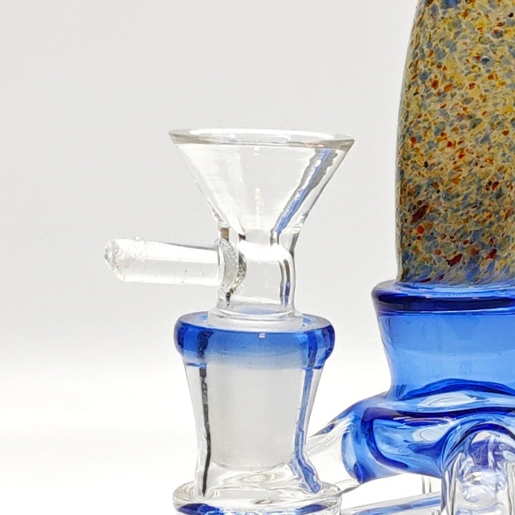 Bowl Piece for the 8 inch Recycler Bong With Showerhead Perc from WIGWAG glass