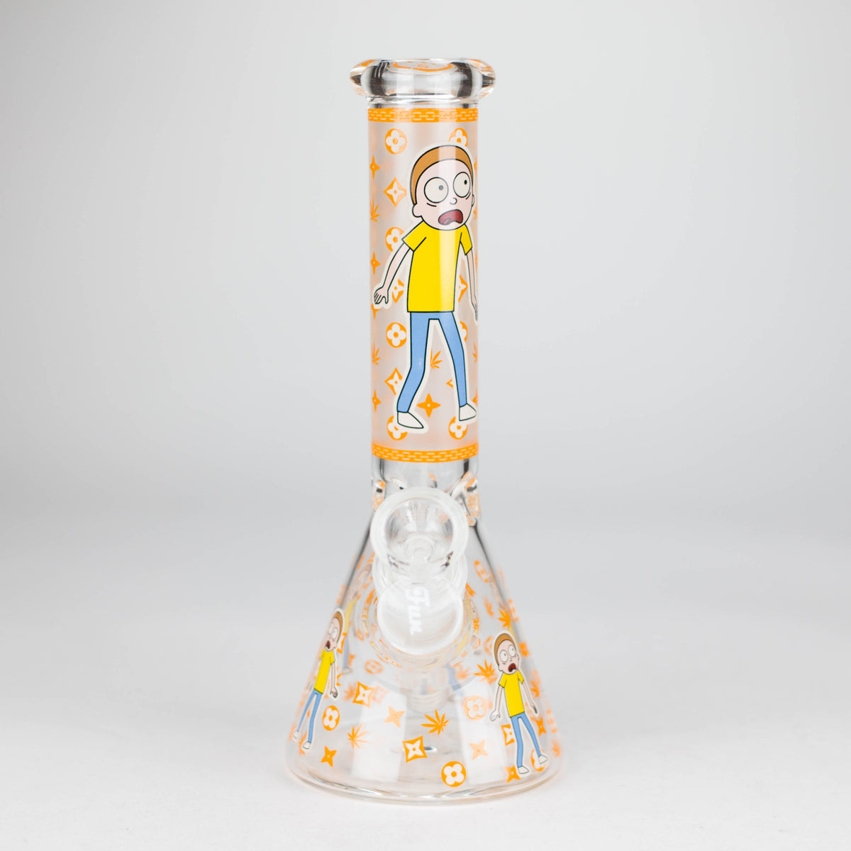 Morty Scared Design for the Rick And Morty Beaker Bong