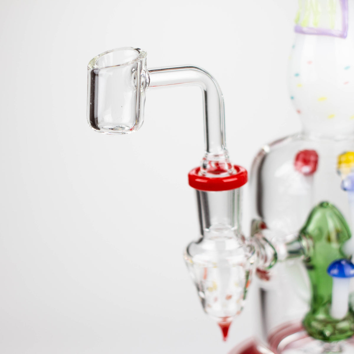 Quartz Banger for the 10-Inch Mushroom Dab Rig With Diffuser