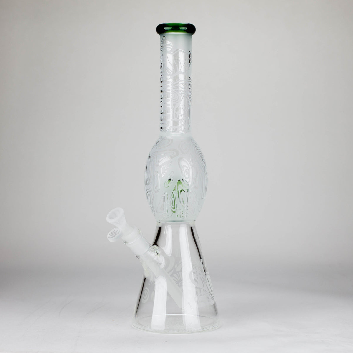 16 Inch Mushroom Forest Beaker Bong from WENEED Glass