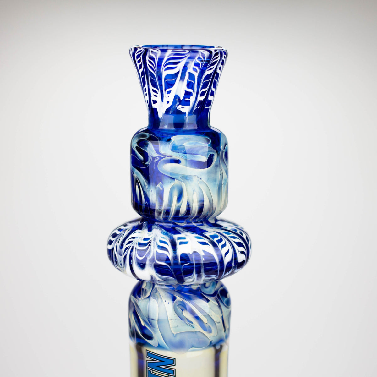 Fumed Top Design on the Nice Glass 18 inch Glass Bong