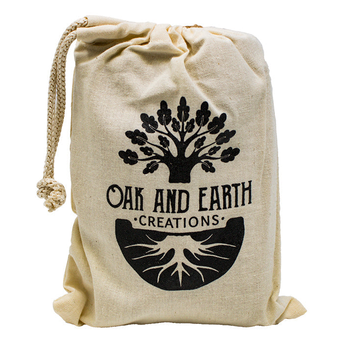 Oak and Earth Leaf Pipe in Bag