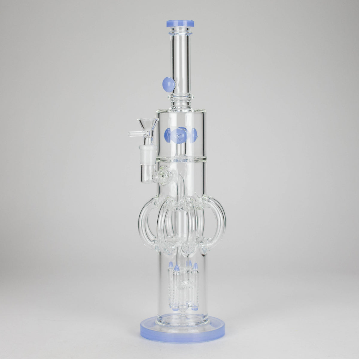 Octopussy Recycler Percolator Bong in Blue
