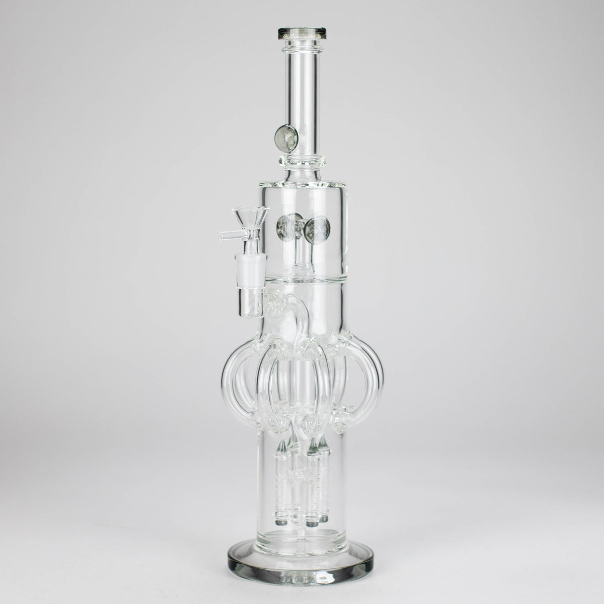 Octopussy Recycler Percolator Bong in Gray