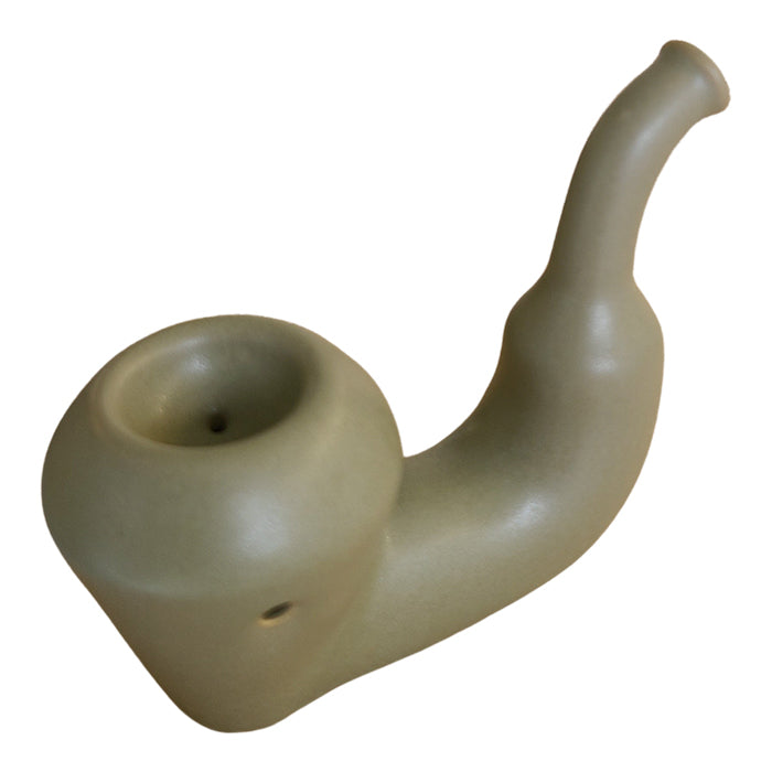 Oak and Earth Ceramic Sherlock Pipe