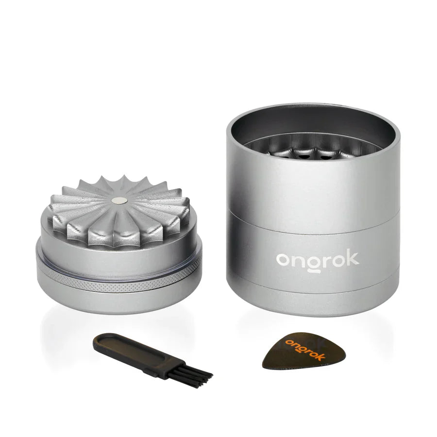 ONGROK 5-Piece Silver Herb Grinder Canada