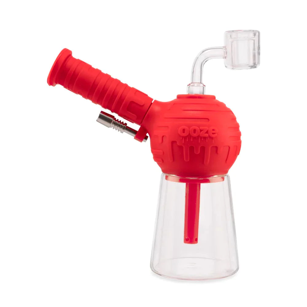 Ooze | Blaster - Silicone Glass Dab Rig Hybrid