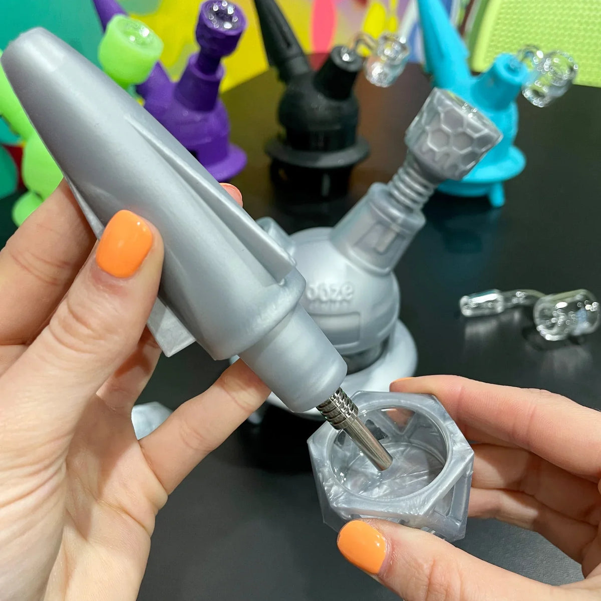 Ooze | UFO Silicone Dab Rig Hybrid Dab Pen