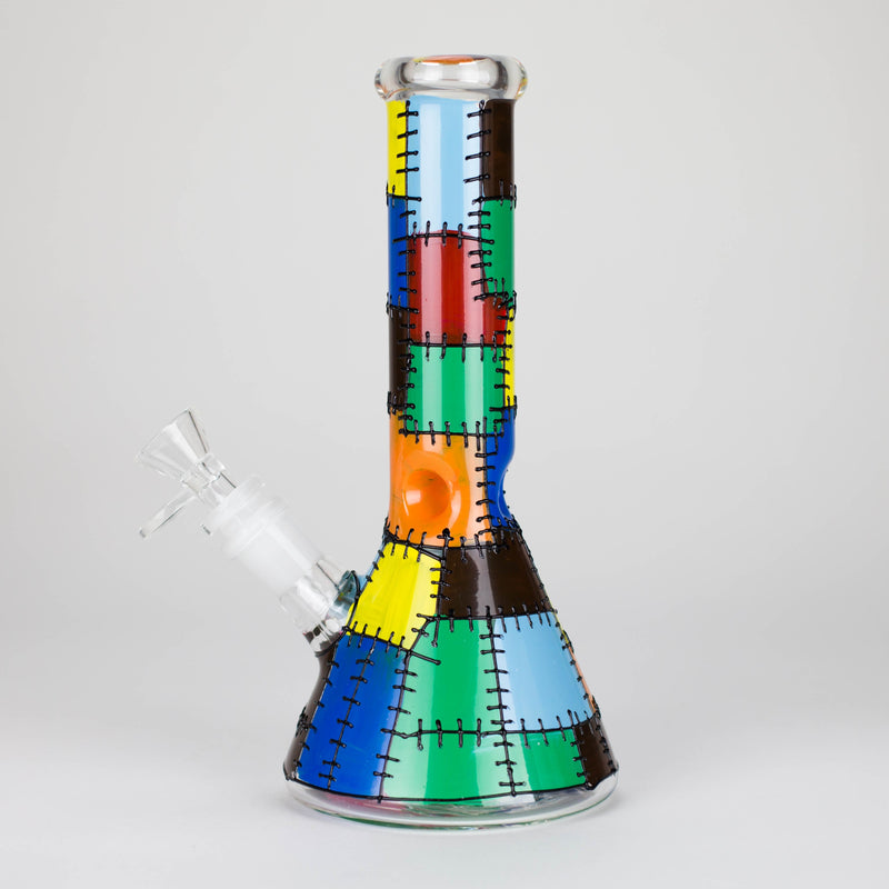 Karma 9 Inch Patchy Beaker Bong