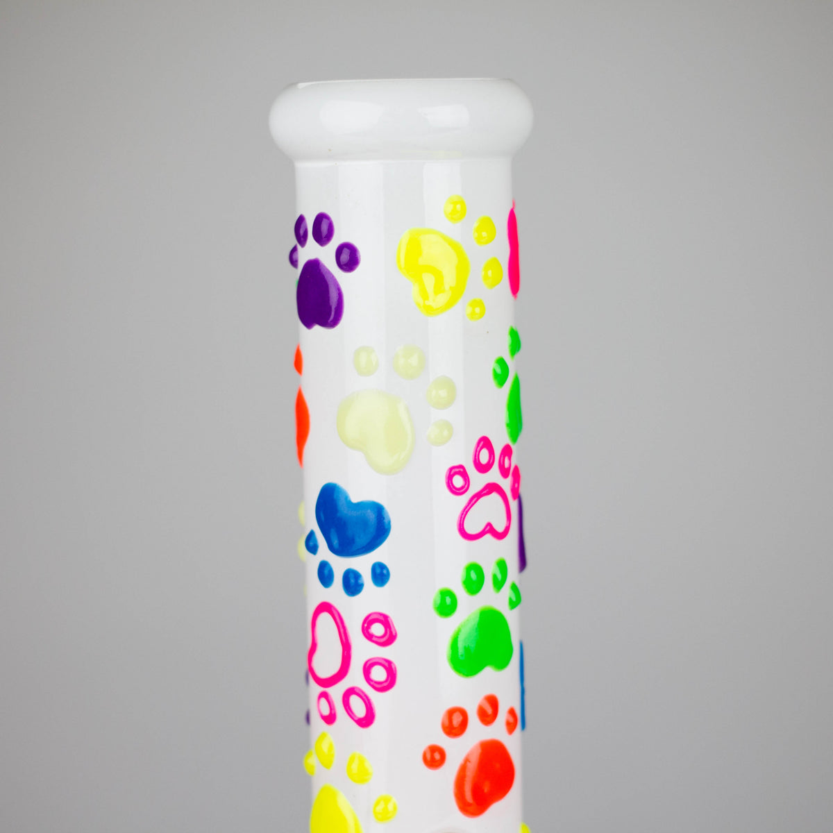 Paws Beaker Bong Glass Neck