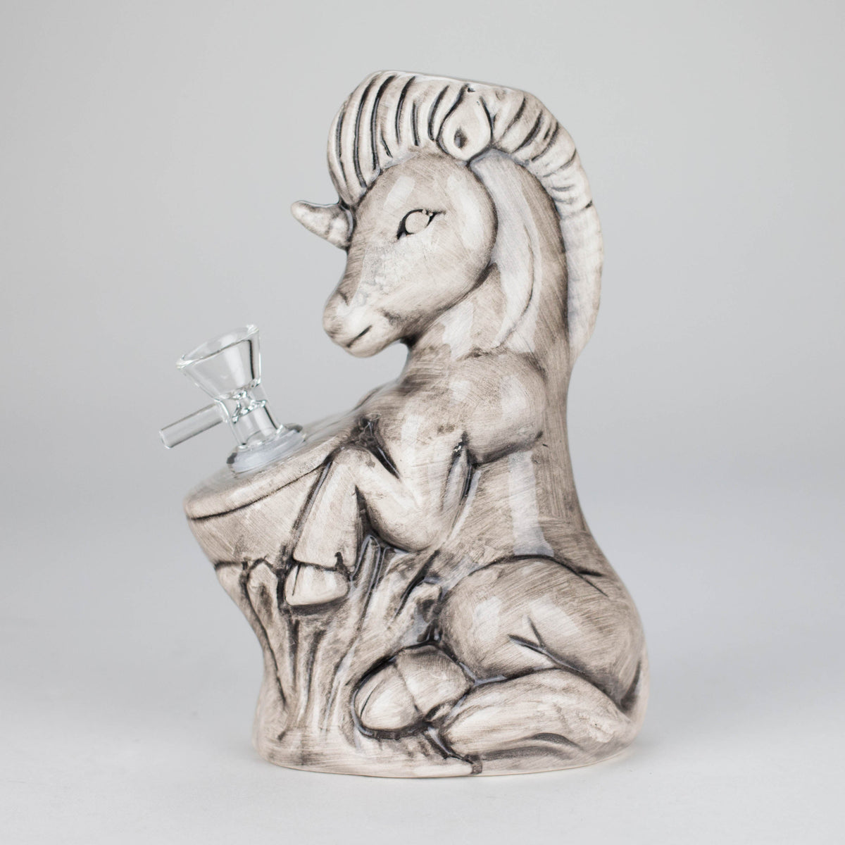 7 Inch Pegasus Ceramic Bong 