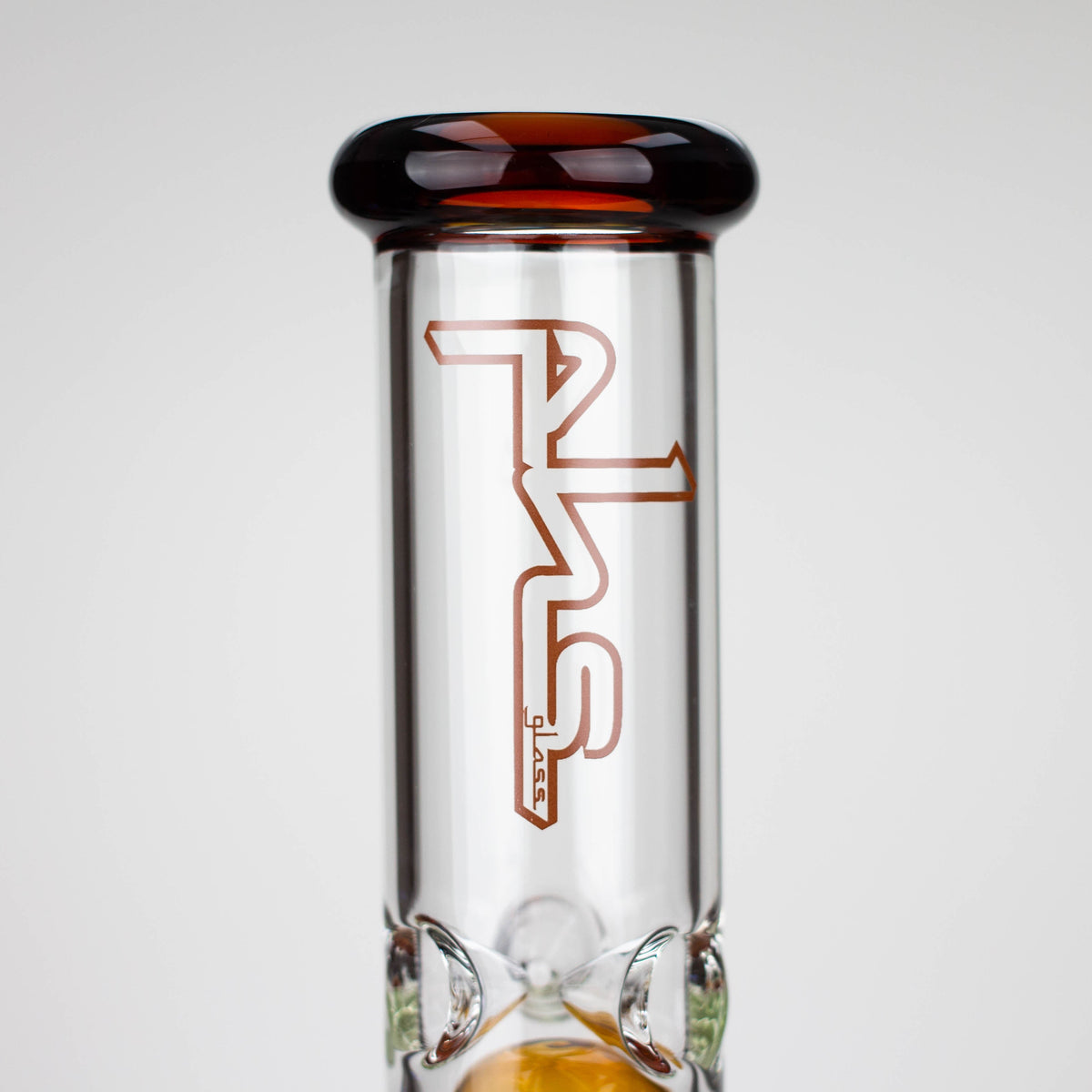 Glass Neck of the 12 Inch Tree Arm Perc Beaker Bong  by PHS