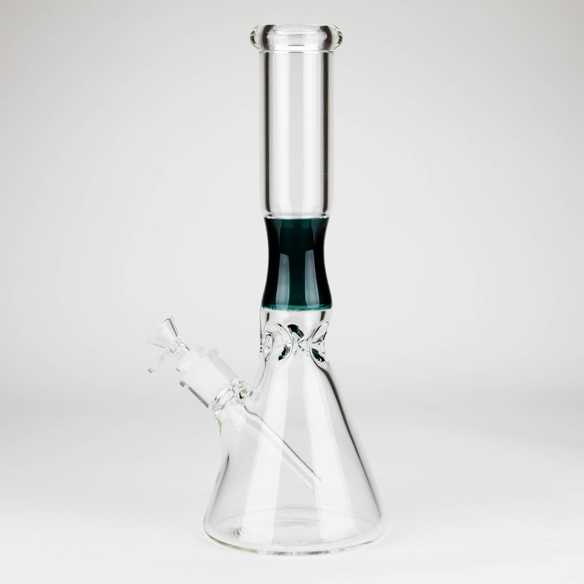 14 Inch Pinched Beaker Bong with diffused downstem