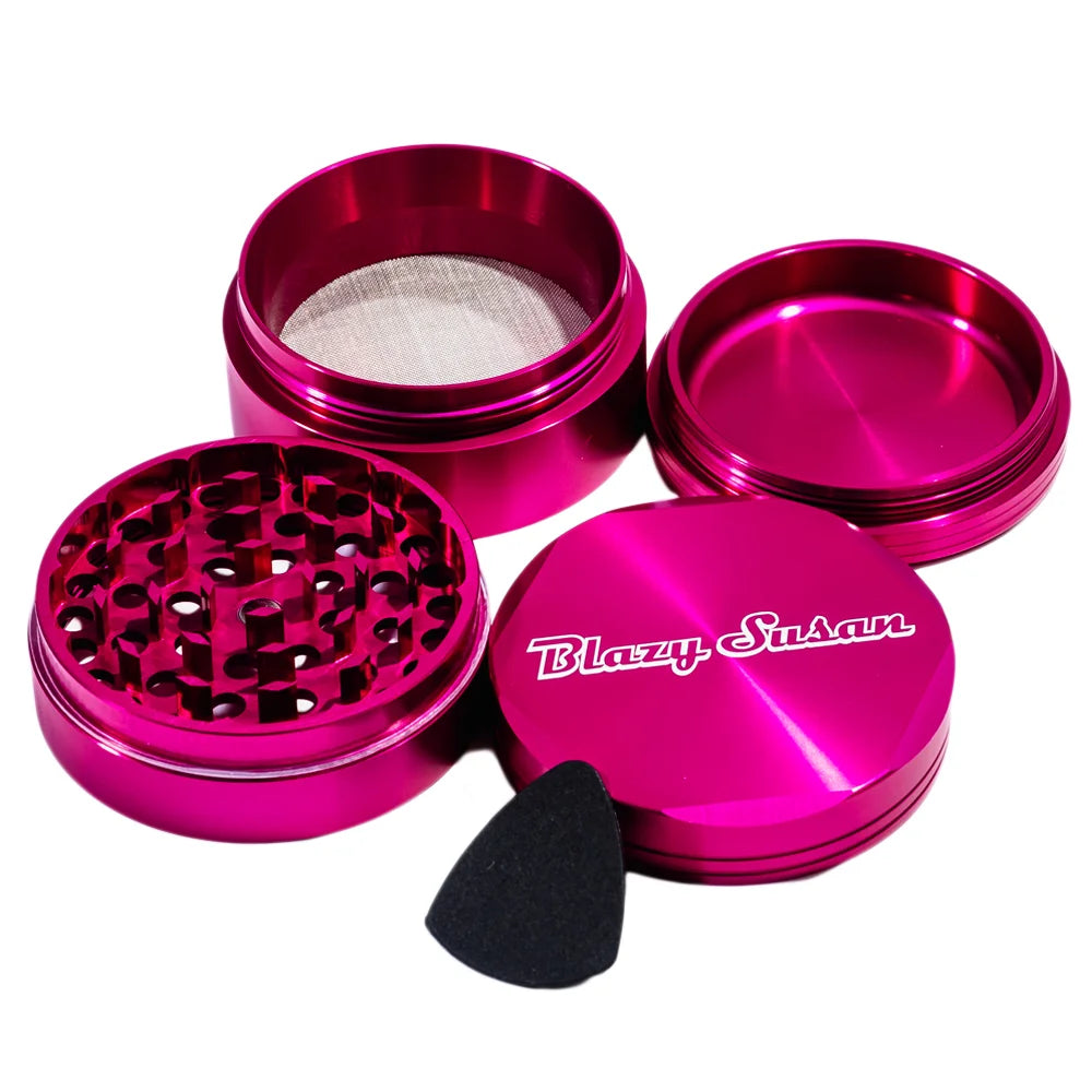 Hot Pink Pink Aluminum Grinder from Blazy Suzan