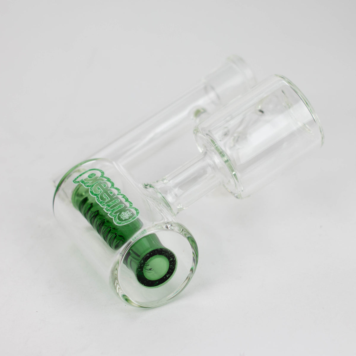 Preemo Double Chamber Perc Ashcatcher in Green