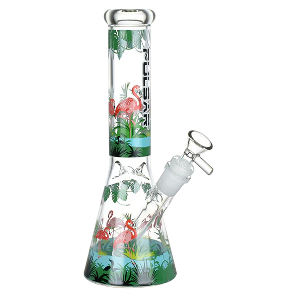 Pulsar Flamingo Beaker Bong