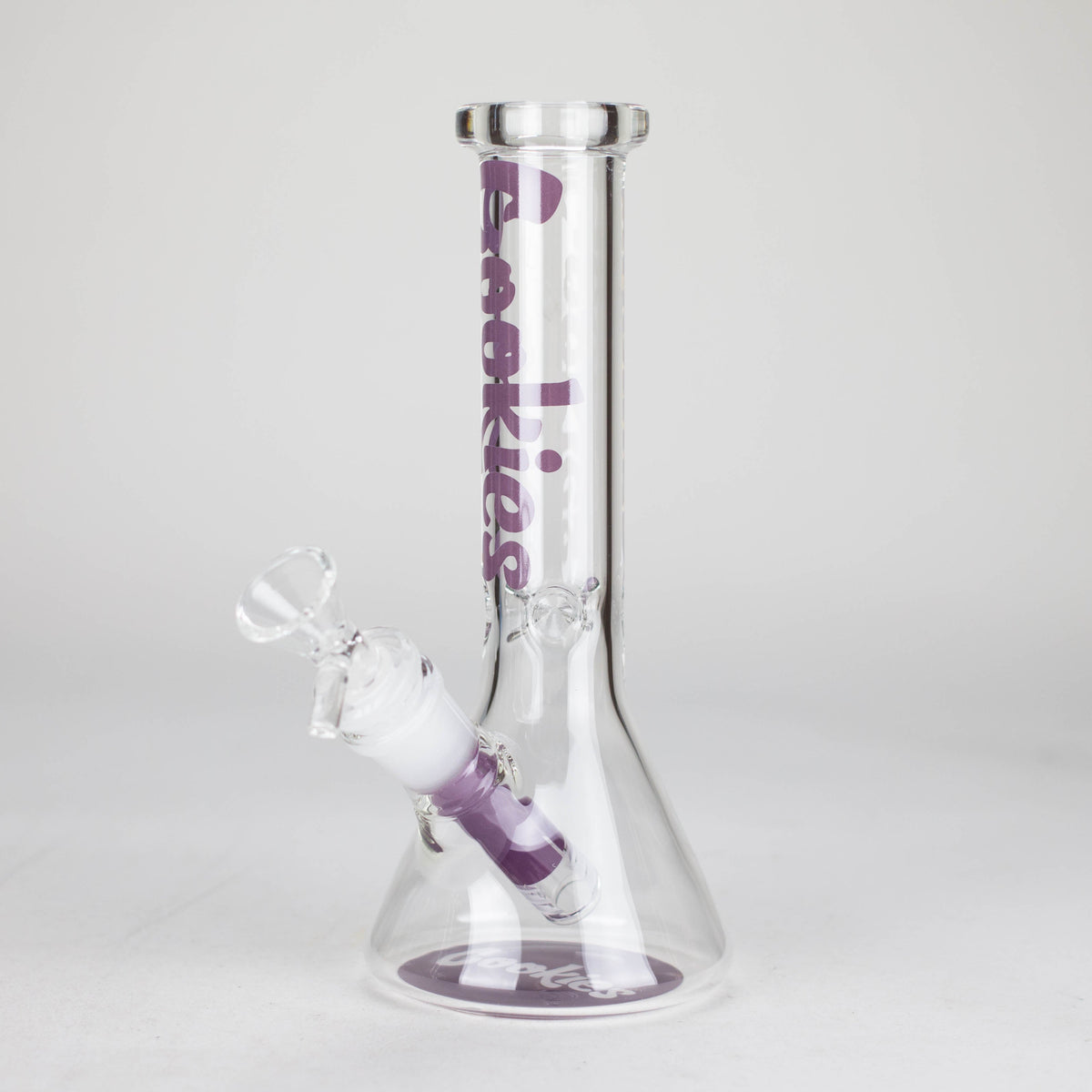 7.5 Inch Cookies Beaker Bong in Purple