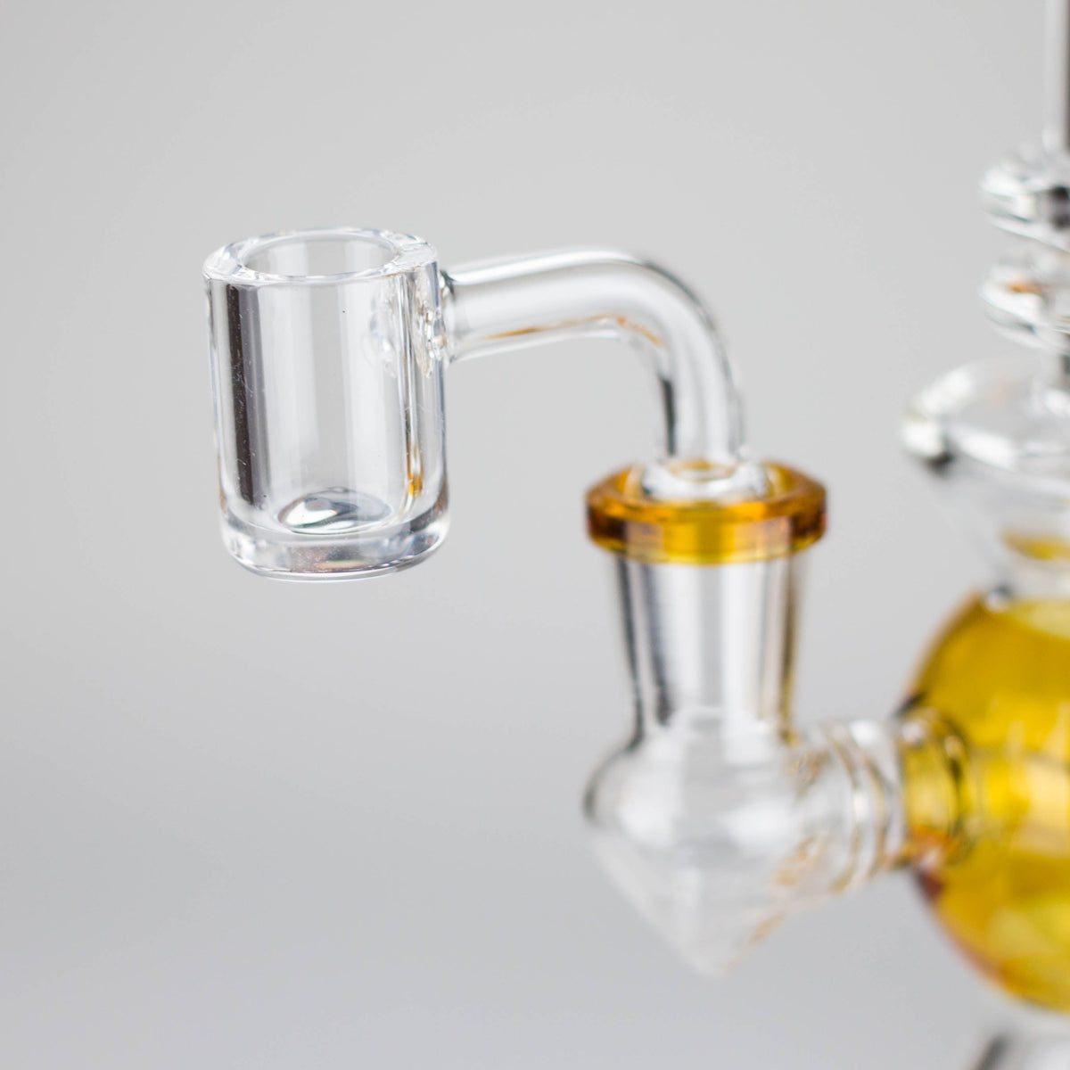 Quartz Banger for the 9.5 inch Dab Rig With Showerhead Diffuser from Infyniti Glass