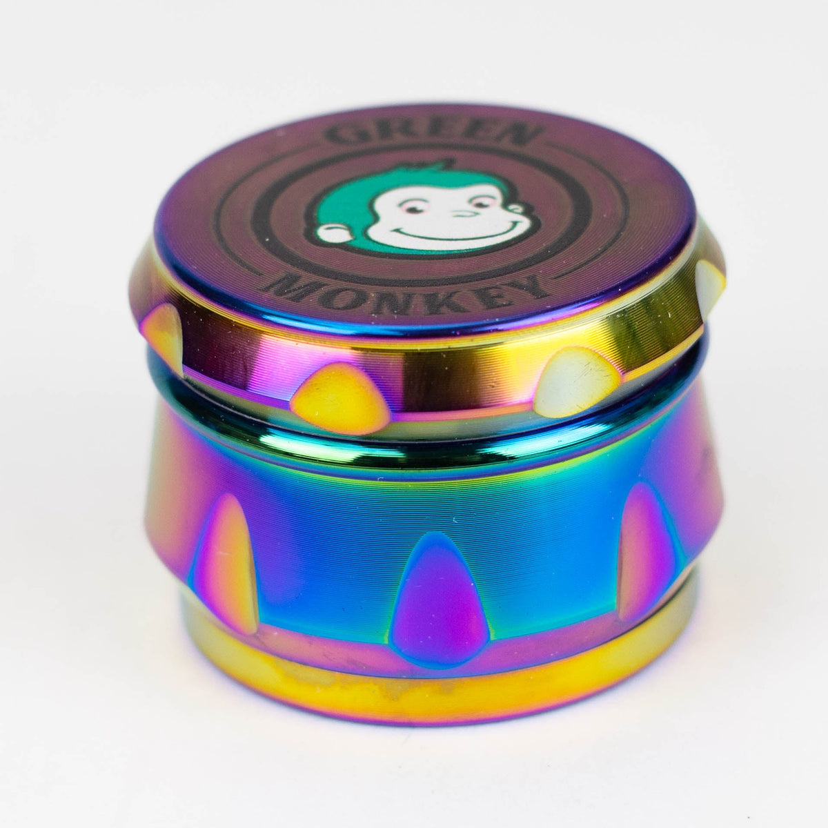 50MM Baboon Crown Rainbow Grinder from Green Monkey