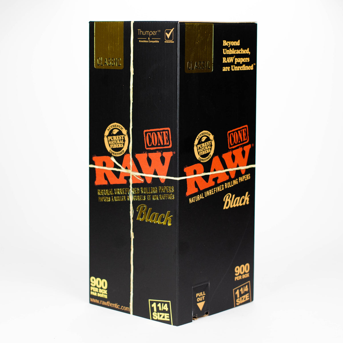 RAW Pre-Rolled Cones Classic Black