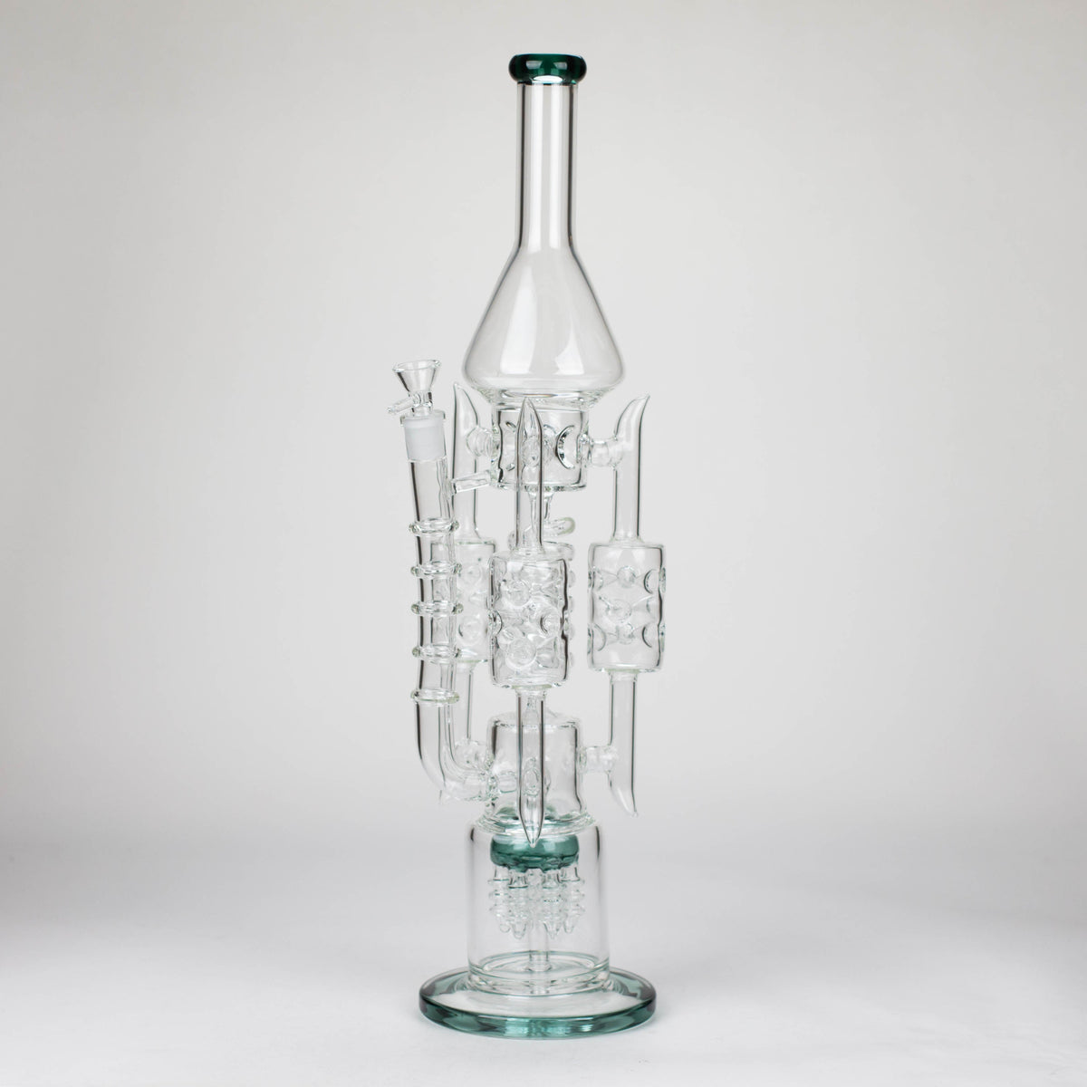 20 Inch Big Recycler Bong With Coiled Diffuser