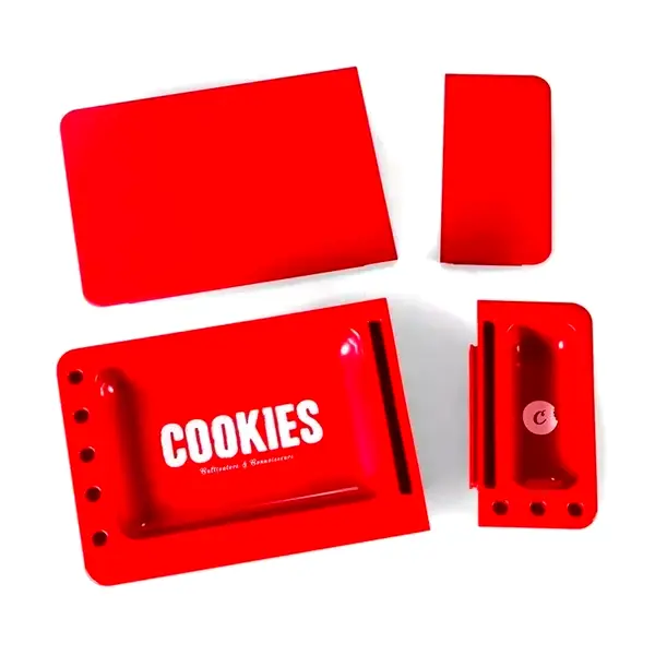 Red Rolling Tray from Cookies