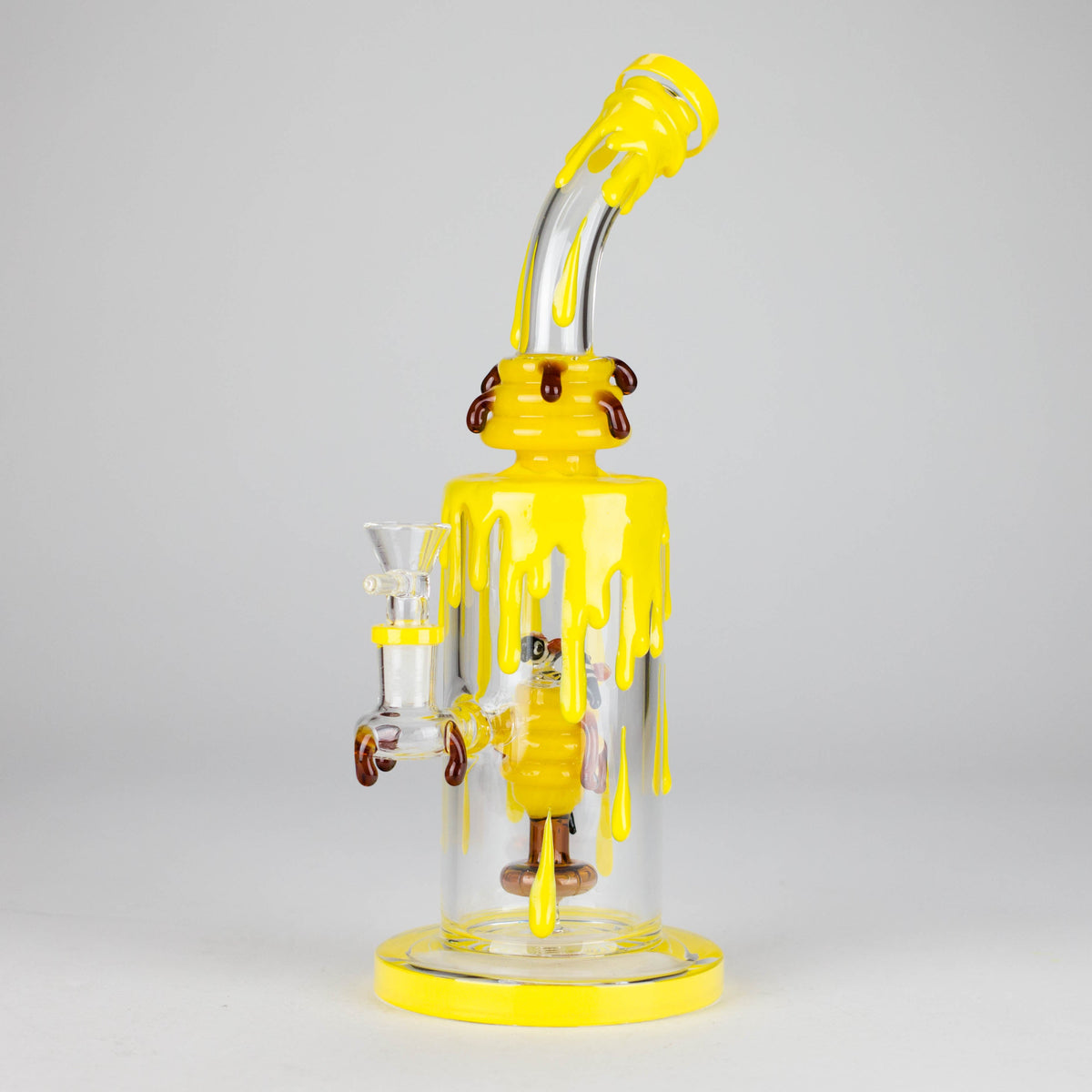 Resin Drip Bong With Bee-Hive Perc