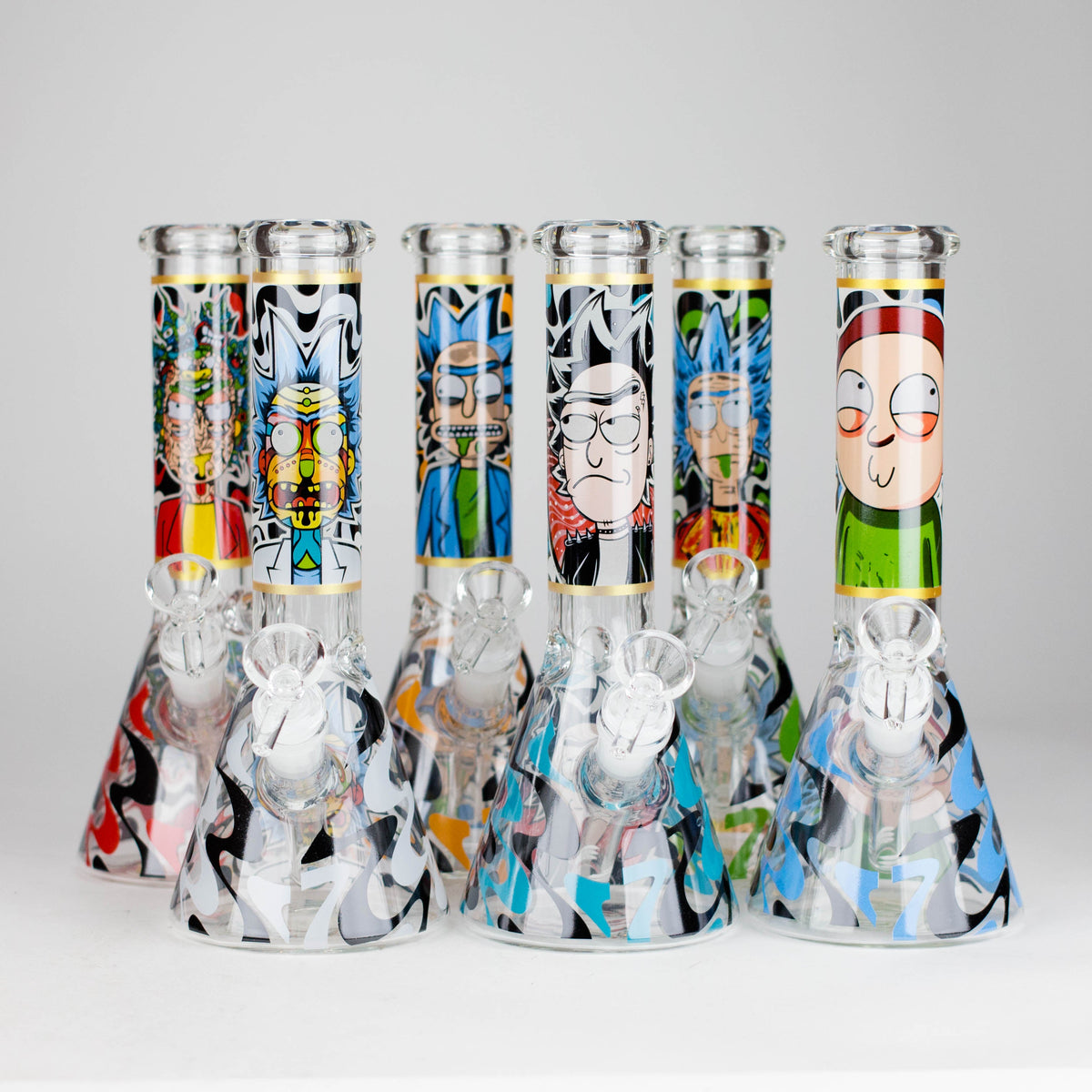 Rick And Morty Glass Beaker Bongs Online