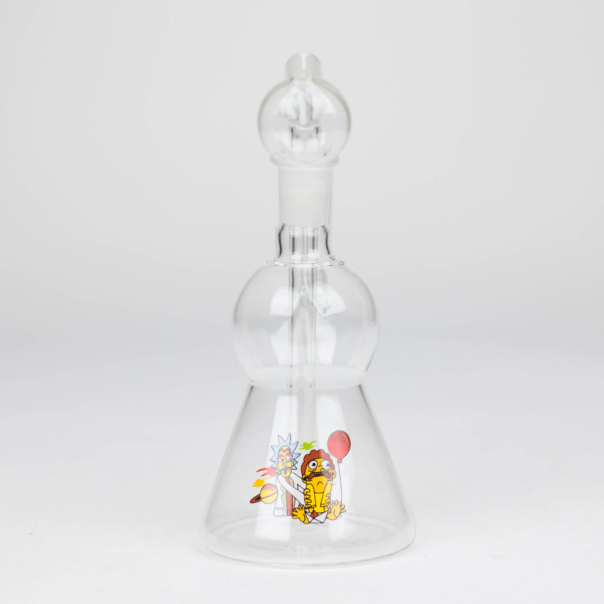 6 Inch Rick And Morty Oil Rig for Concentrates