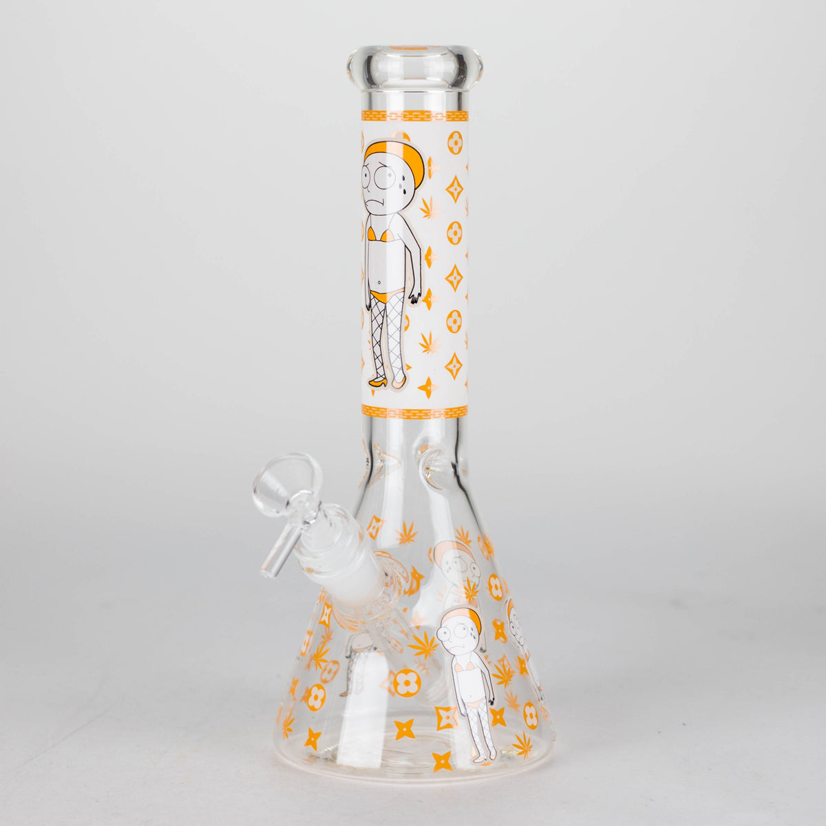 10" Rick And Morty Scientific Beaker Bong