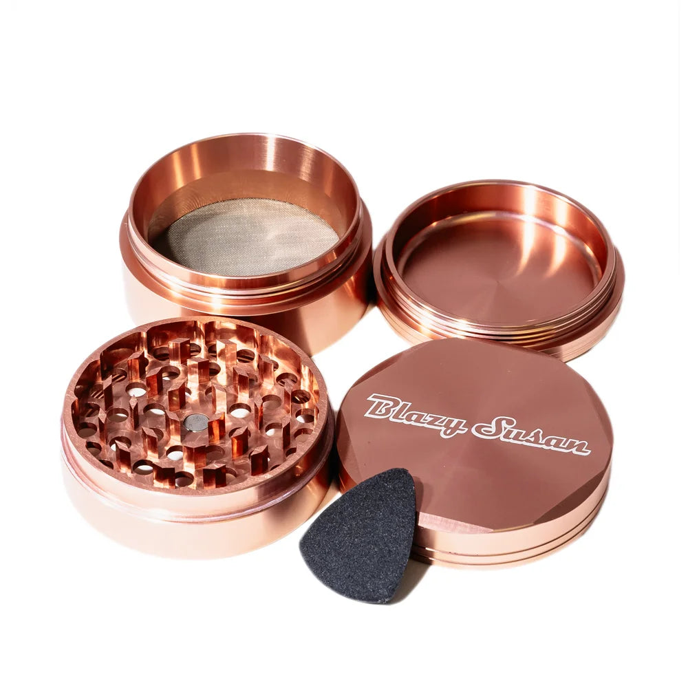 Rose Gold Aluminum Grinder from Blazy Suzan