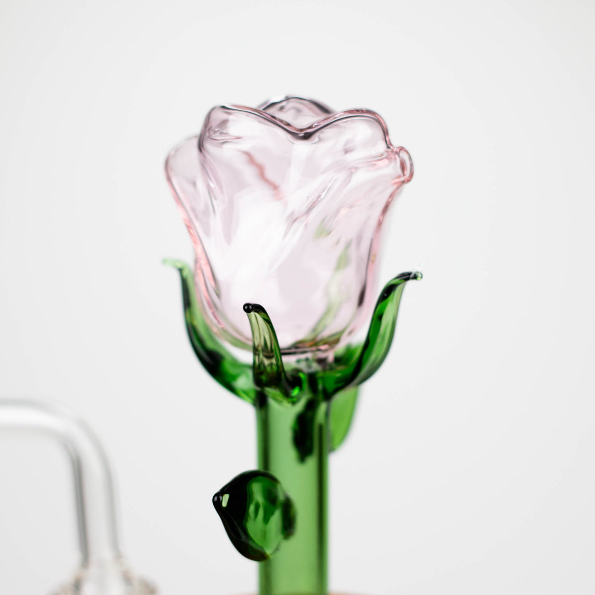 6.5 inch Rose Design Dab Rig With Showerhead Diffuser