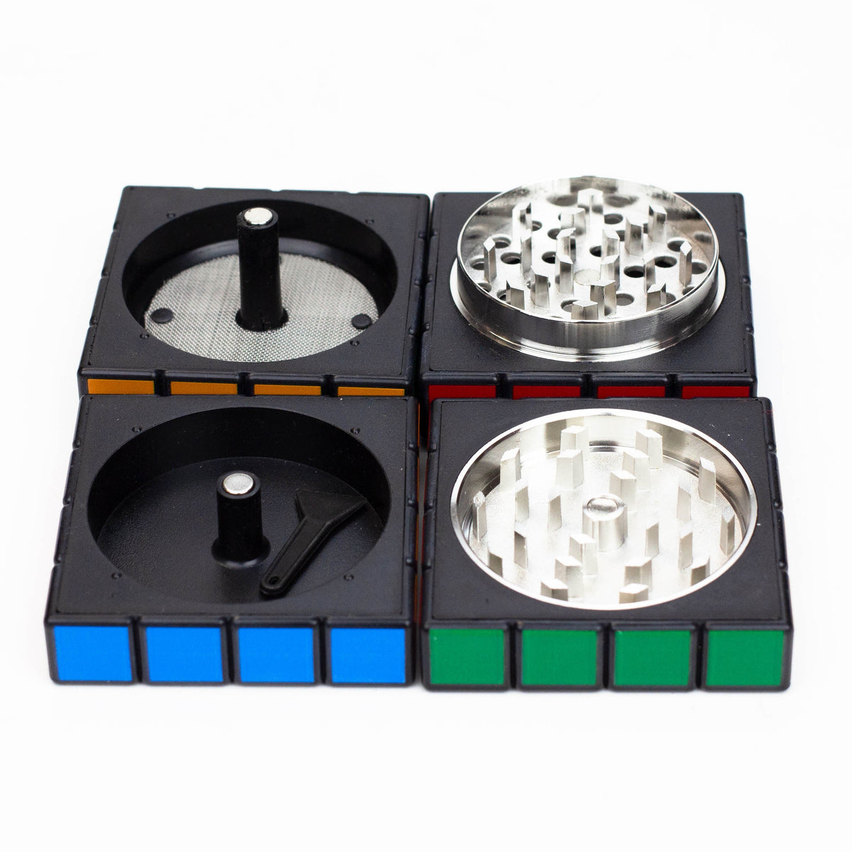 4 piece Rubix Cube Grinder