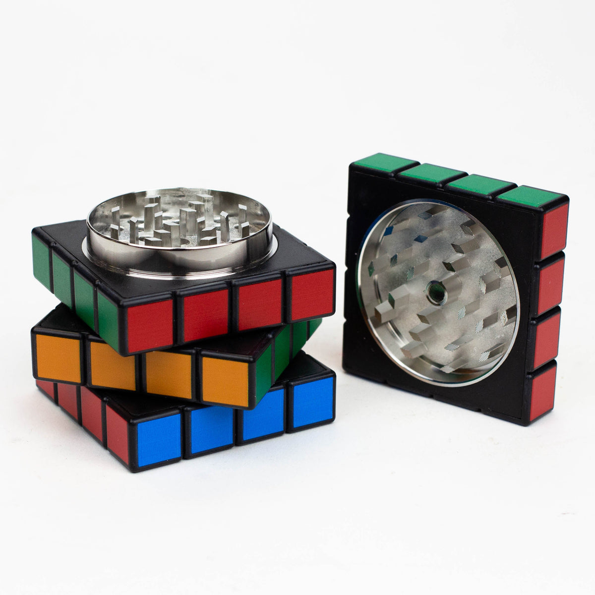 Rubix Cube 4 piece Herb Grinder