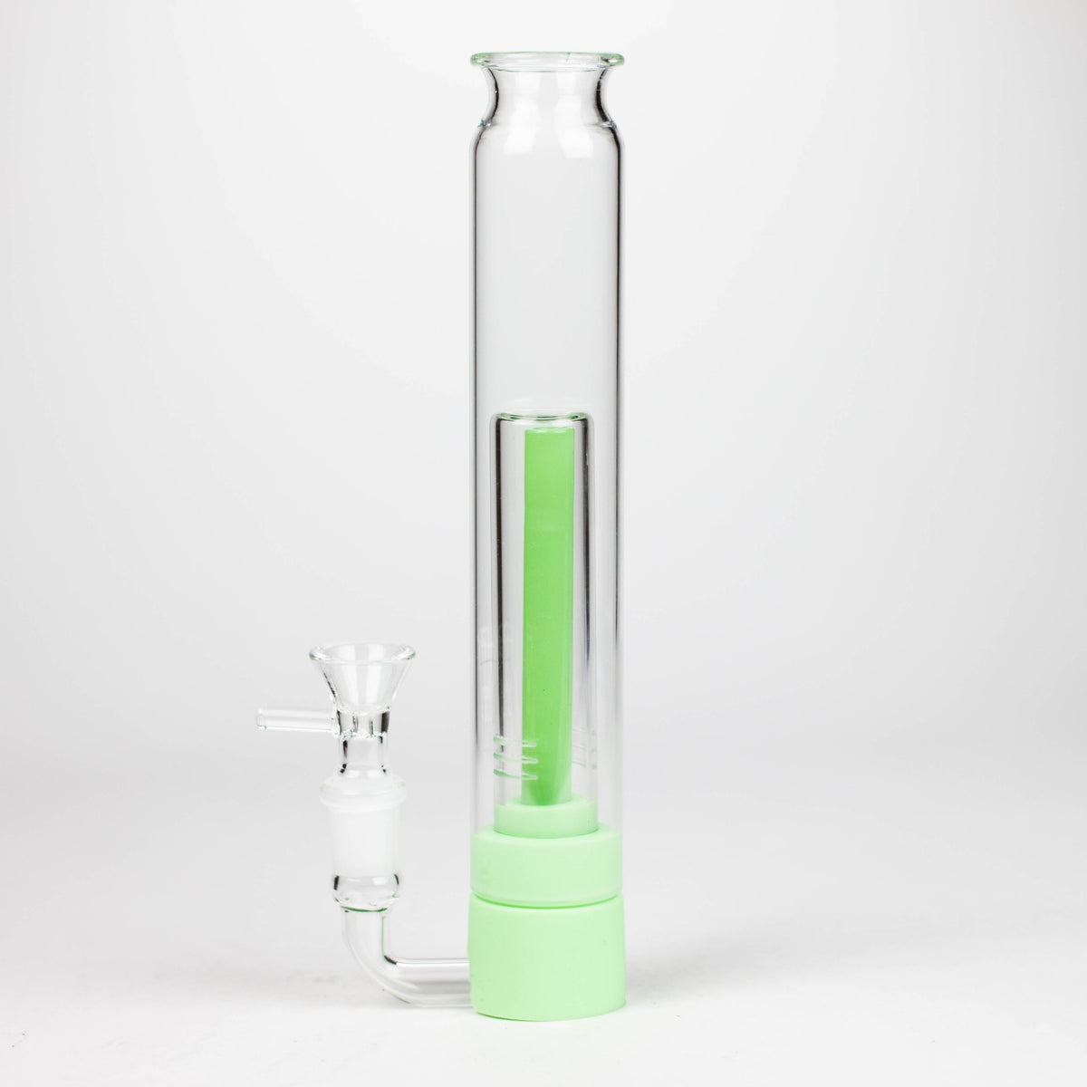 Rukioo 9 inch Pink Dab Rig And Bong Hybrid in Green