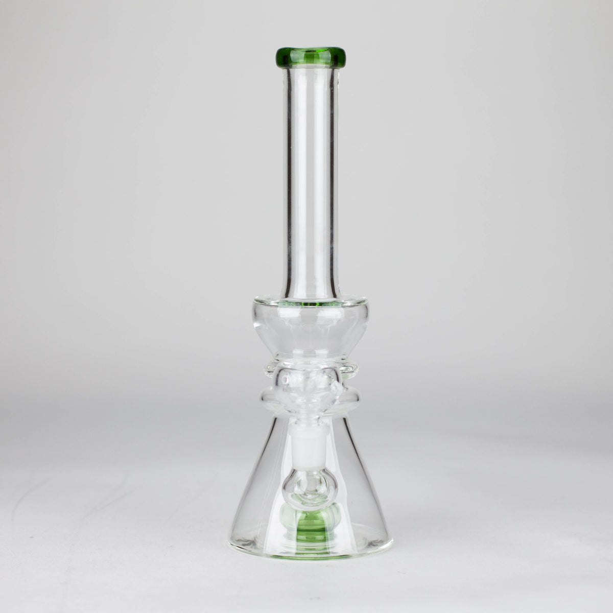 Green Showerhead Diffuser Glass Bong 