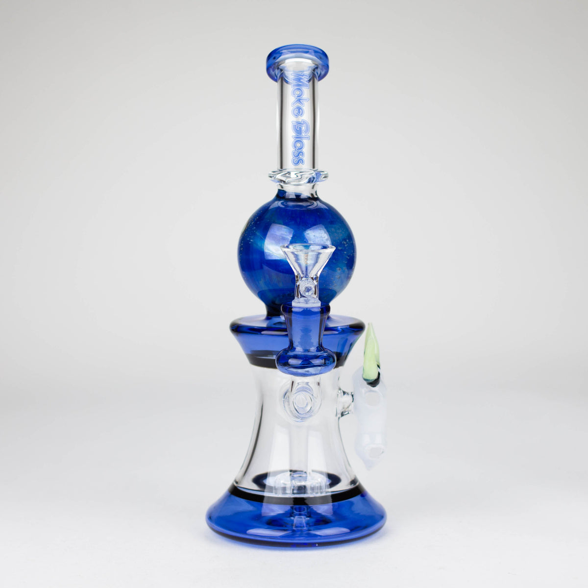 Showerhead Perc Bong in Blue