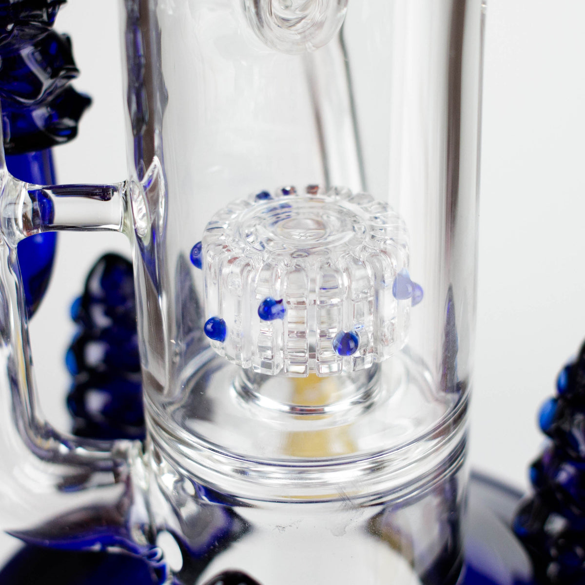 Showerhead Percolator in the Dark Forest Recycler Perc Bong