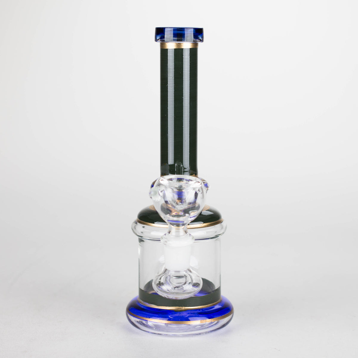 7.5-Inch Mini Bong With Showerhead Percolator