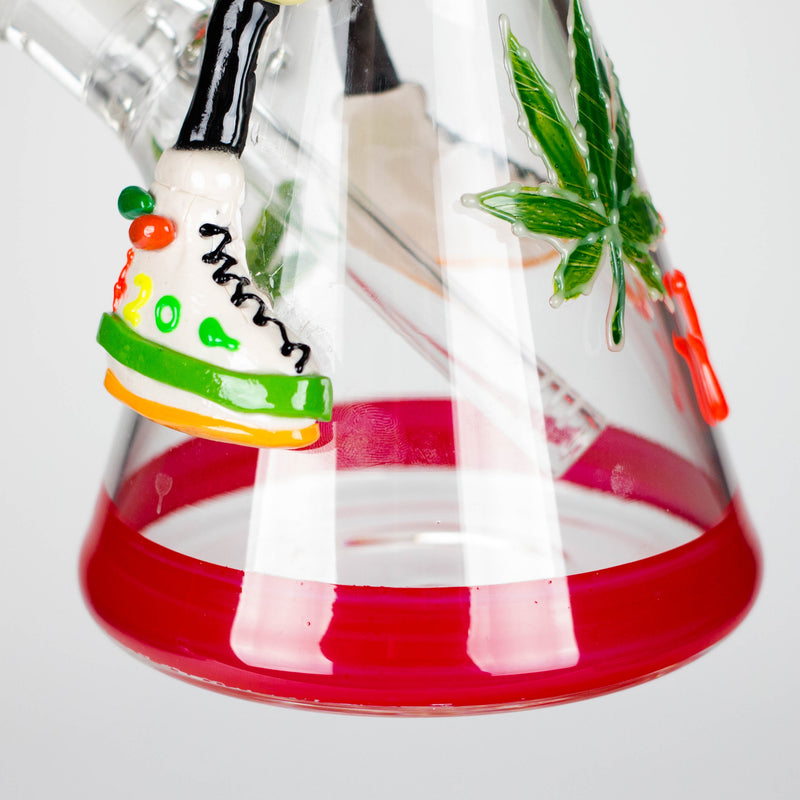 Base of the Shroomed TF Out Beaker Bong