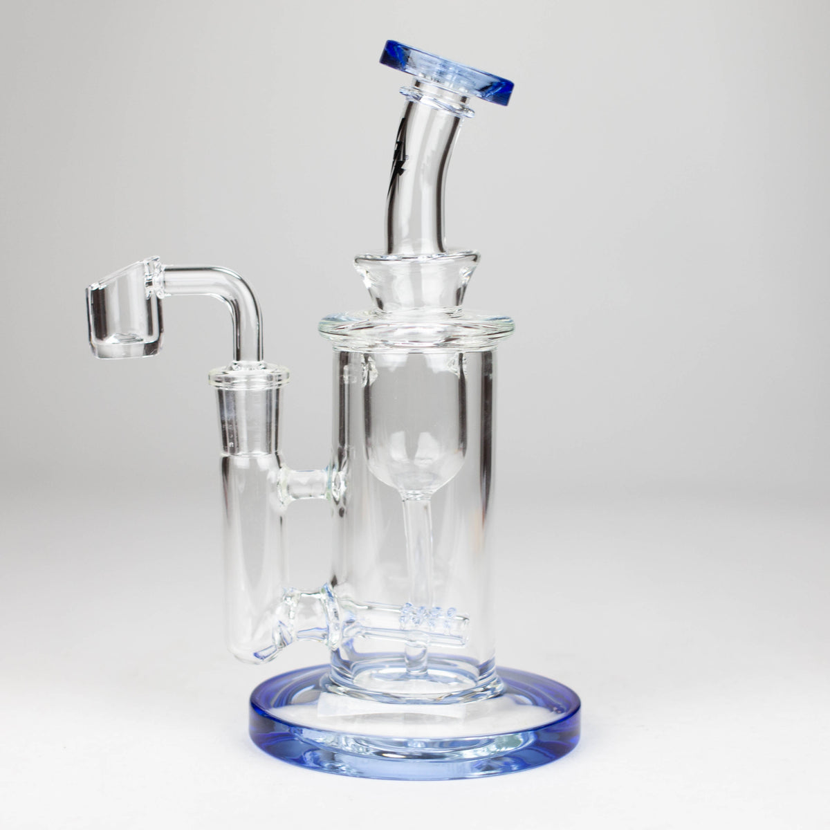 Side View of the HIT Dab Rig With Inline Diffuser