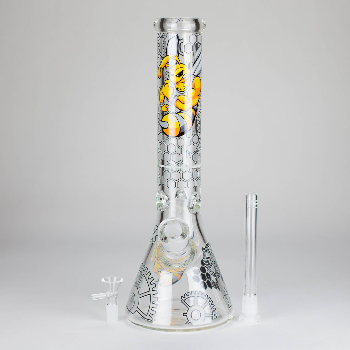 Sigma Bee Beaker Glass Bong