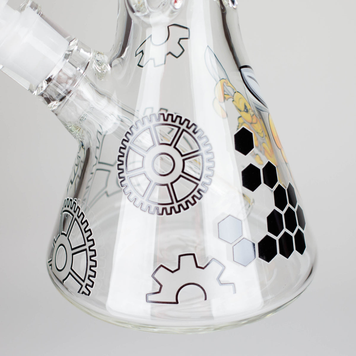 Glass Base of the 14 Inch Sigma Bee Glass Bong