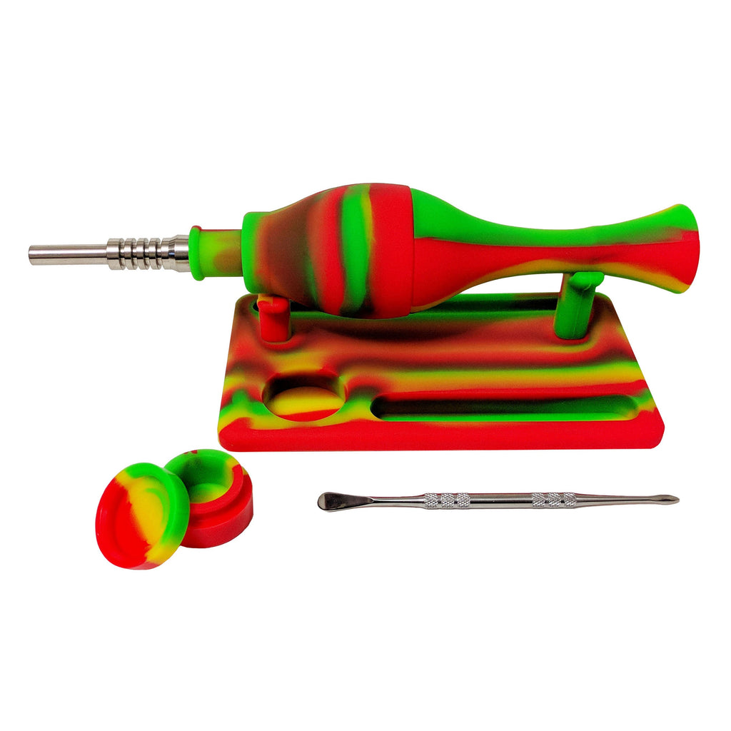 Silicone Nectar Collector Kit | Portable Dabbing Kit For Shatter ...