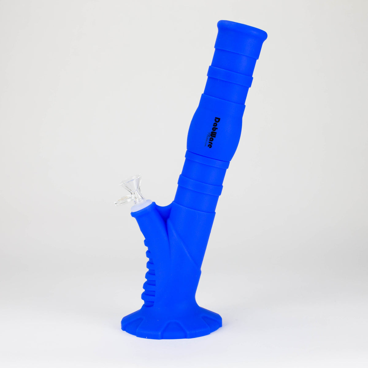 14-Inch Straight Tube Silicone Bong from Dabware